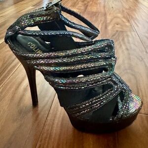 Colin Stuart Multi Colored Heels